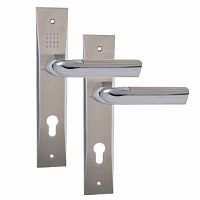 Ручки на планке SIBA Mars 85 матовый никель/хром